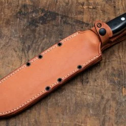 BARK RIVER KNIVES Bark River Bravo Crusader 3V Knife Sandy Tigertail Maple Burl (USA)