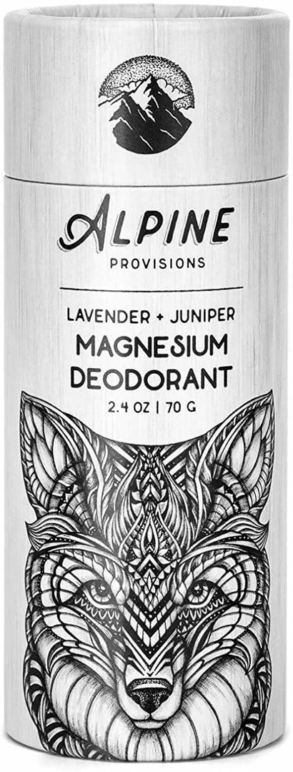 New 👏 Alpine Provisions Magnesium Deodorant, Lavender + Juniper, 2.4 Oz Soaps & Lotions 😀 4 Alpine Provisions Magnesium Deodorant, Lavender + Juniper, 2.4 Oz Soaps & Lotions