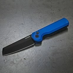 Arcform Blue ARC-071 Slimfoot Black Blade Auto Knife 3.1" 154CM (USA)