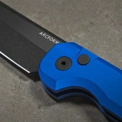 Arcform Blue ARC-071 Slimfoot Black Blade Auto Knife 3.1