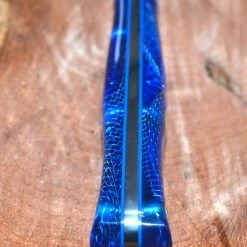 BARK RIVER KNIVES Bark River Aurora CPM 3V Knife Blue Cyclone Handles (USA)