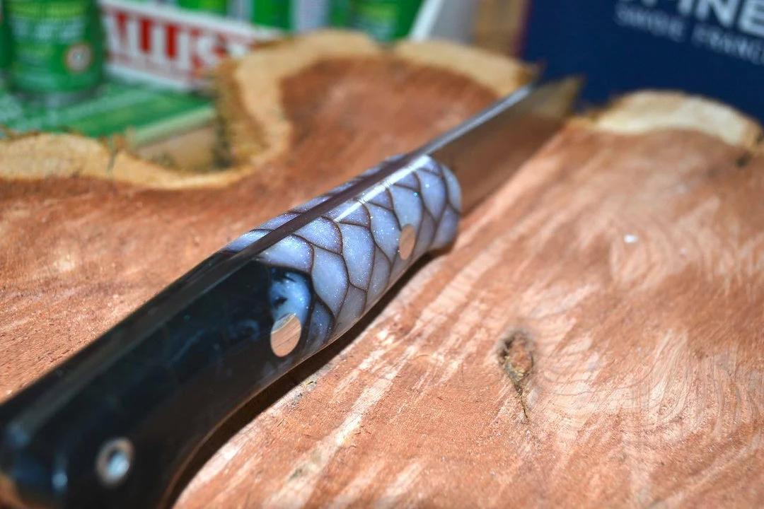 Deals 🔥 BARK RIVER KNIVES Bark River Aurora CPM 3V Knife W/ Nebula Dragon Scale (USA) ✨ 9 BARK RIVER KNIVES Bark River Aurora CPM 3V Knife W/ Nebula Dragon Scale (USA)