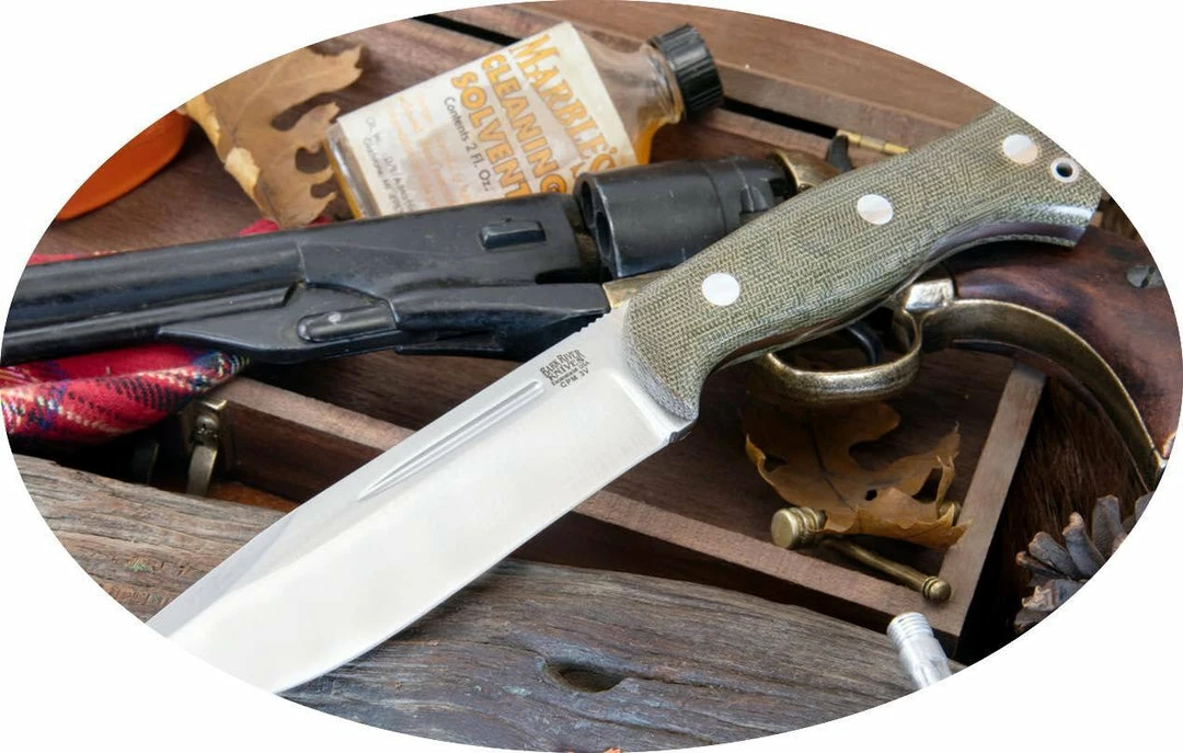 New ๐ BARK RIVER KNIVES Bark River Cub Knife CPM 3V Green Canvas Micarta (USA) ๐ 3 BARK RIVER KNIVES Bark River Cub Knife CPM 3V Green Canvas Micarta (USA)