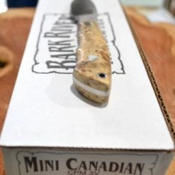 Deals ⭐ BARK RIVER KNIVES Bark River Mini Canadian CPM 3V Knife Natural Elder Burl #1 (USA) ⭐ 9 BARK RIVER KNIVES Bark River Mini Canadian CPM 3V Knife Natural Elder Burl #1 (USA)