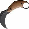 BASTINELLI CREATIONS Bastinelli BAK Karambit Fixed Blade Knife 3.25 (Coyote)