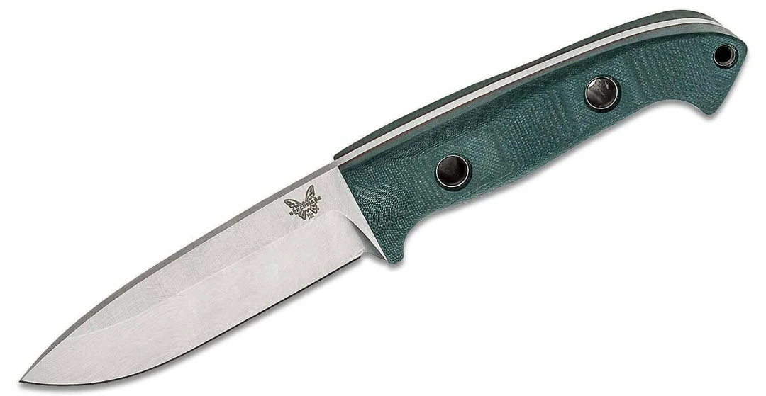 Wholesale ๐ Benchmade 162 Bushcrafter Fixed 4.43" S30V Satin Blade, Green G10 (USA) ๐ 4 Benchmade 162 Bushcrafter Fixed 4.43" S30V Satin Blade, Green G10 (USA)