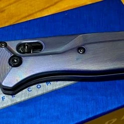 Buy 🔔 Benchmade 535GRY-1 Semi-Custom Bugout Knife W/ Ti Handles 😀 12 Benchmade 535GRY-1 Semi-Custom Bugout Knife W/ Ti Handles