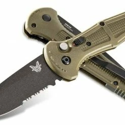Deals 🔔 Benchmade Claymore Auto Folding Knife 9070SBK-1 CPM-D2 Ranger Green Grivory Handles ❤️ 9 Benchmade Claymore Auto Folding Knife 9070SBK-1 CPM-D2 Ranger Green Grivory Handles