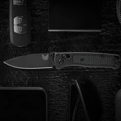 Outlet ✔️ Benchmade Mini Bugout, 2.82" S30V Black Blade, CF-Elite Handle 533BK-2 🎁 9 Benchmade Mini Bugout, 2.82