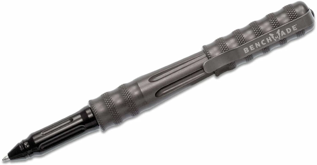 Flash Sale ๐ Benchmade Tactical Pen Series Charcoal Anodized Black Ink 1100-2 ๐ 4 Benchmade Tactical Pen Series Charcoal Anodized Black Ink 1100-2