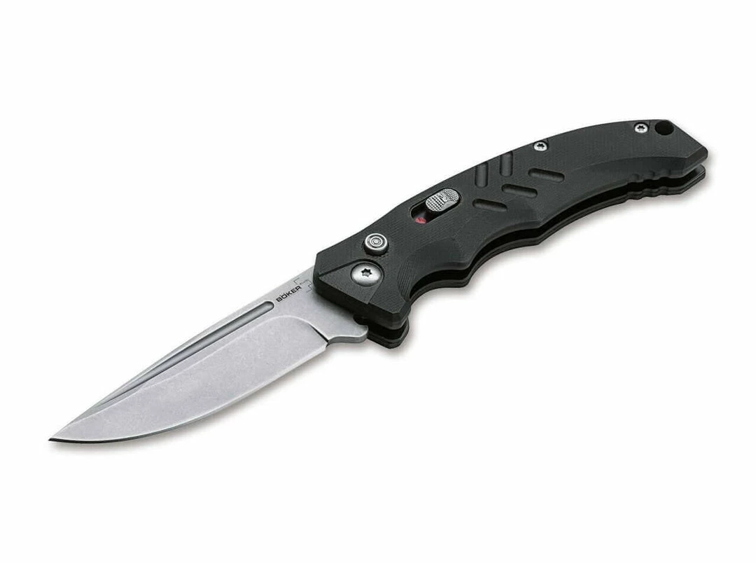Promo 🤩 BOKER 01BO482 Intention II Auto Knife Black (USA) 🛒 3 BOKER 01BO482 Intention II Auto Knife Black (USA)