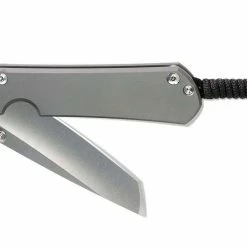 CHRIS REEVE KNIVES Chris Reeve Large Sebenza 31 Sprint Tanto S35VN Glass Blast Titanium Folder