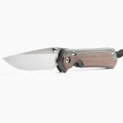 CHRIS REEVE KNIVES Chris Reeves Large Sebenza 31 Natural Canvas Micarta