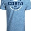 New 💯 Costa Tech Insignia Sailfish Performance Short Sleeve 👕 Shirt Costa 👓 Sunglasses ✨ 1 Costa Tech Insignia Sailfish Performance Short Sleeve Shirt Costa Sunglasses