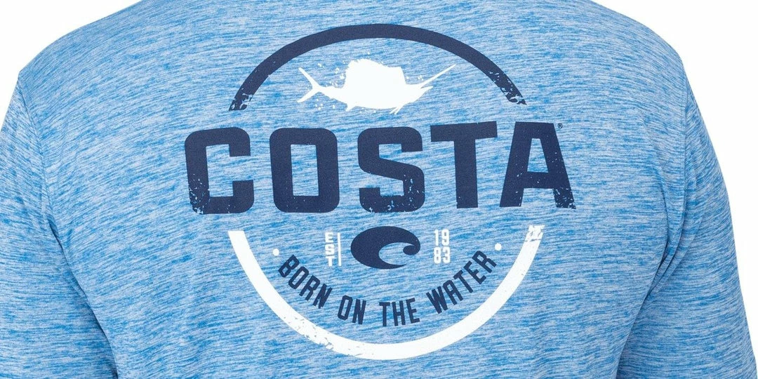New 💯 Costa Tech Insignia Sailfish Performance Short Sleeve 👕 Shirt Costa 👓 Sunglasses ✨ 5 Costa Tech Insignia Sailfish Performance Short Sleeve Shirt Costa Sunglasses