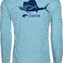 Costa Sunglasses Costa Tech Species Sailfish Performance Long Sleeve Shirt