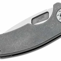 CURTISS CUSTOM KNIVES Curtiss F3 Medium Flipper Knife 3.25" CTS-XHP Slicer Blade, Standard Titanium Handles - F3 Medium SL/FL