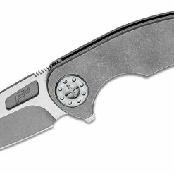 CURTISS CUSTOM KNIVES Curtiss F3 Medium Flipper Knife 3.25" CTS-XHP Wharncliffe - F3 Medium WH/FL