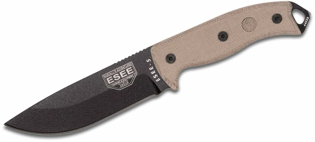 Cheapest 👏 All Knife Brands ESEE Knives ESEE-5P-E Plain Edge, Micarta Handles, Black Kydex Sheath ❤️ 3 All Knife Brands ESEE Knives ESEE-5P-E Plain Edge, Micarta Handles, Black Kydex Sheath