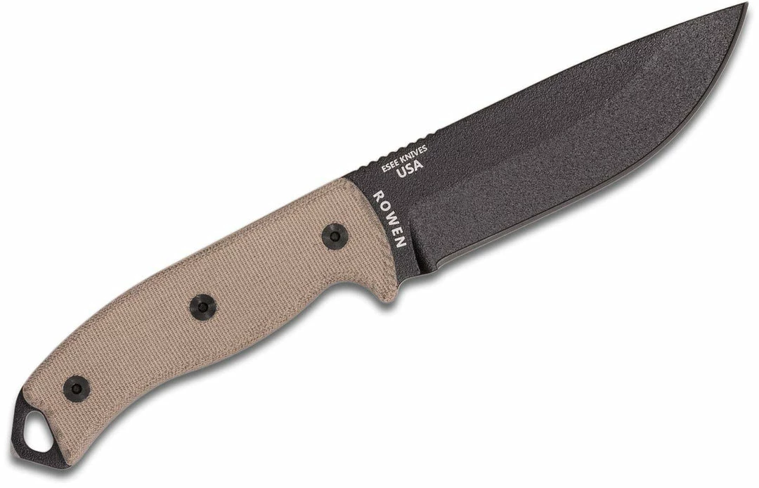Cheapest 👏 All Knife Brands ESEE Knives ESEE-5P-E Plain Edge, Micarta Handles, Black Kydex Sheath ❤️ 4 All Knife Brands ESEE Knives ESEE-5P-E Plain Edge, Micarta Handles, Black Kydex Sheath