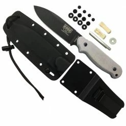 All Knife Brands ESEE Laser Strike Survival Knife Fixed 5" Blade, Fire Steel - ESEE-LS-P-E