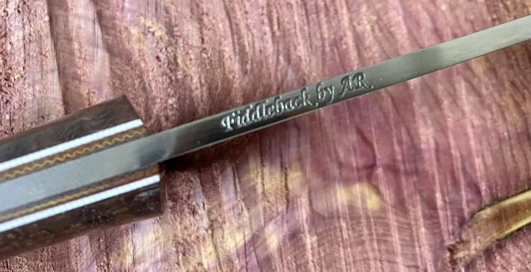 Top 10 ๐คฉ Fiddleback Forge Bushcrafter Sr. Knife W/ Katalox Wood A2 ๐งจ 6 Fiddleback Forge Bushcrafter Sr. Knife W/ Katalox Wood A2