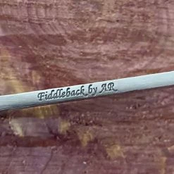 Fiddleback Forge Camp Muk Knife W/ Curly Ash Handles