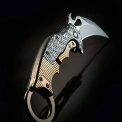 FOX KNIVES Fox FKMD FX-599TIC 01FX122 Folding Karambit 2.55