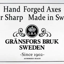 GRANSFORS BRUK Gränsfors Mortise / Log House Corner Axe (Sweden) Axes & Hatchets