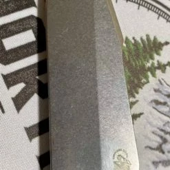 RICK HINDERER Hinderer Eklipse Harpoon Spanto Battle Blue Knife Stonewash G10