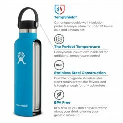 Water Filtration Hydro Flask 18 Oz Standard Mouth Bottle (Rain)