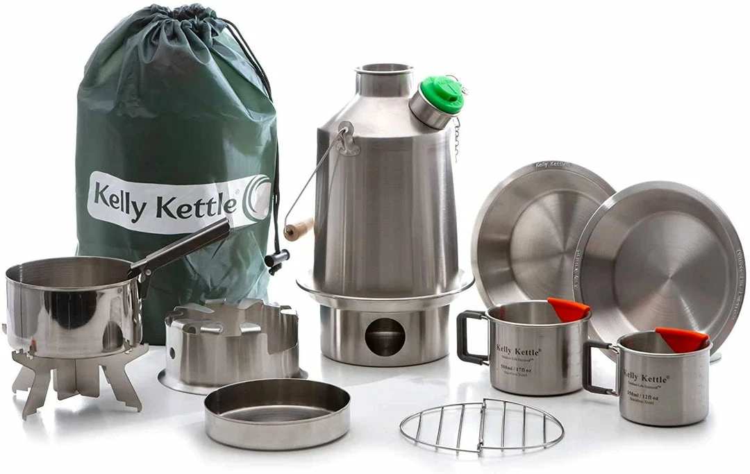 Promo ๐ Kelly Kettle Scout Kit 41 Oz Stainless Camp Kettle W/ Stove For Fishing, Hunting, Hiking ๐ฅ 3 Kelly Kettle Scout Kit 41 Oz Stainless Camp Kettle W/ Stove For Fishing, Hunting, Hiking
