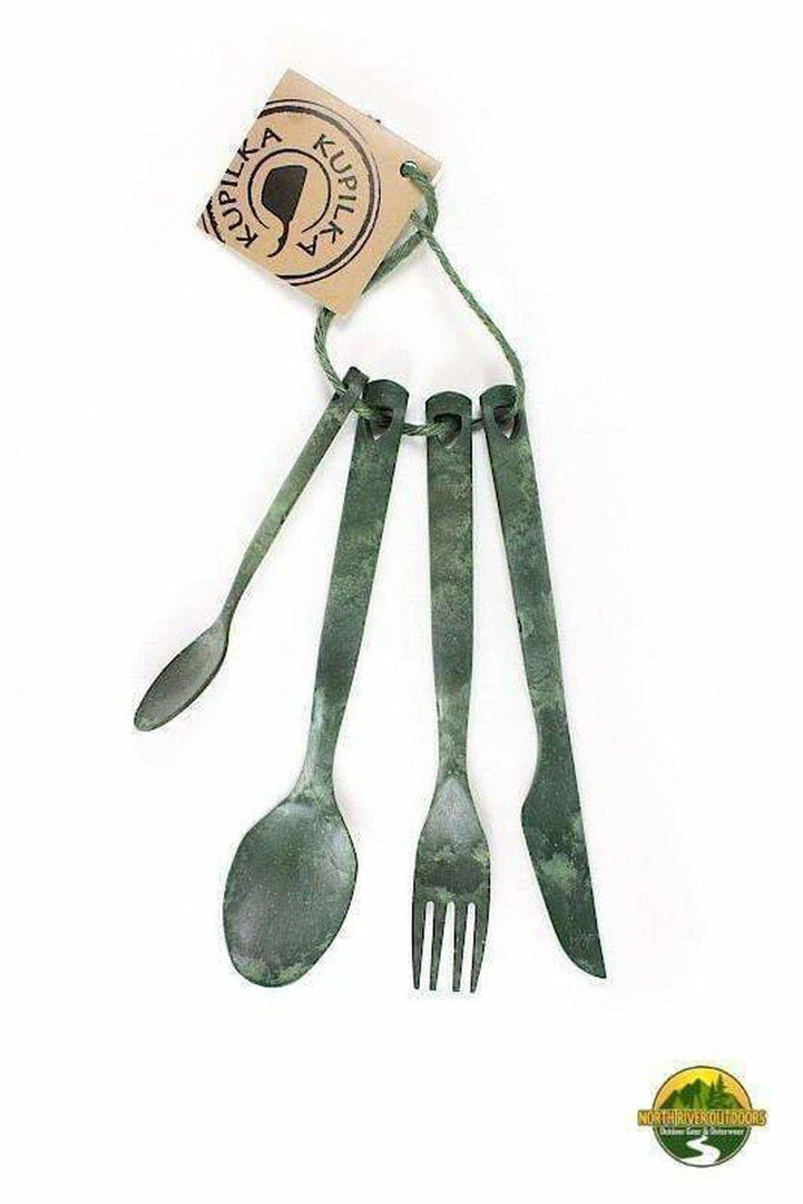Outlet ๐งจ Kupilka Cutlery Set KCUT (Finland) Camp Kitchen ๐ 4 Kupilka Cutlery Set KCUT (Finland) Camp Kitchen