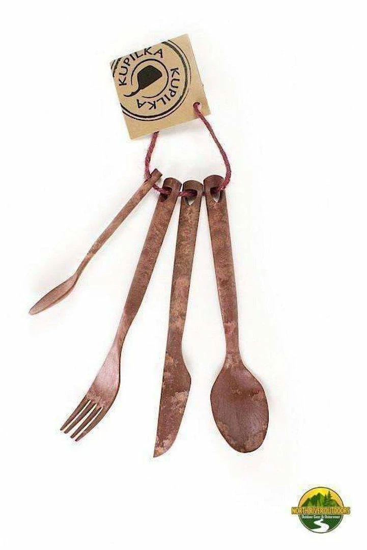 Outlet ๐งจ Kupilka Cutlery Set KCUT (Finland) Camp Kitchen ๐ 6 Kupilka Cutlery Set KCUT (Finland) Camp Kitchen