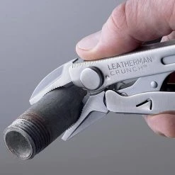 Leatherman Crunch Multitool Pliers & Pin Vise, Stainless Steel (USA)