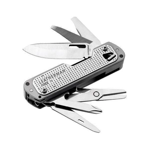 Best deal ๐ Leatherman Tools Leatherman Free T4 Multi-Purpose 12-in-1 Folding Knife (2.2" Satin) 832684 ๐ 5 Leatherman Tools Leatherman Free T4 Multi-Purpose 12-in-1 Folding Knife (2.2" Satin) 832684