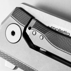 LionSteel MT01 CVG Myto Knife 3.27" M390, Green Micarta LionSteel Knives