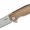 LionSteel Knives LionSteel Myto Knife 3.27" M390, Natural Micarta And Titanium Handles