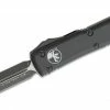 Microtech 122-1T Ultratech D/E - Black Handle - Black Blade