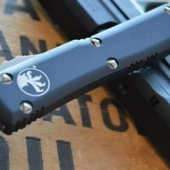 Discount ✔️ All Knife Brands Microtech 122-4 Ultratech Auto OTF Knife 3.46" Satin Double Edge Knife, Aluminum Handles 👍 13 All Knife Brands Microtech 122-4 Ultratech Auto OTF Knife 3.46