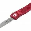 All Knife Brands Microtech 142-12RD Combat Troodon Auto OTF 3.75" D/E Red Handle
