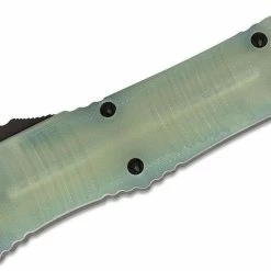 Microtech 142-1GTJGS Combat Troodon AUTO OTF 3.75" Double Edge Jade G10 All Knife Brands