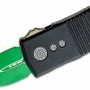 All Knife Brands Microtech 157-1JM Exocet Jedi Knight OTF Auto Knife 1.98" Green D/E