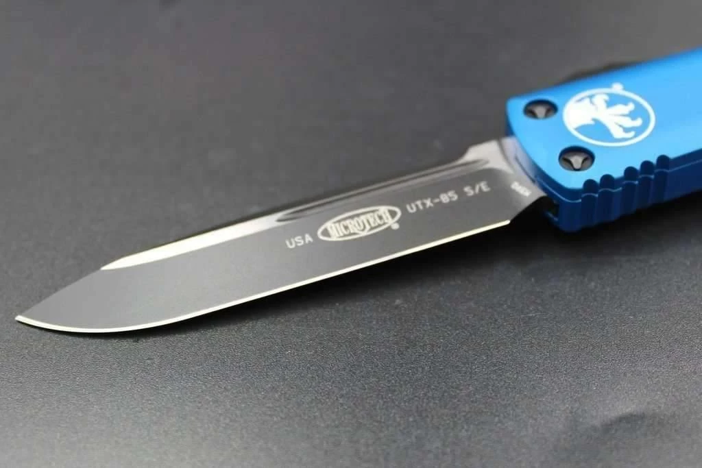 Best deal 🛒 All Knife Brands Microtech 231-1BL UTX-85 S/E Blue Handle Black Blade 👍 3 All Knife Brands Microtech 231-1BL UTX-85 S/E Blue Handle Black Blade
