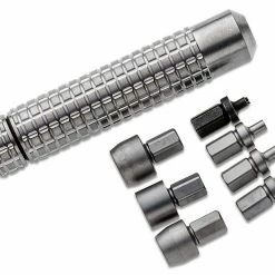 All Knife Brands Microtech 98-4 MK Tool Kit With 8 Bits, Satin Stainless Steel