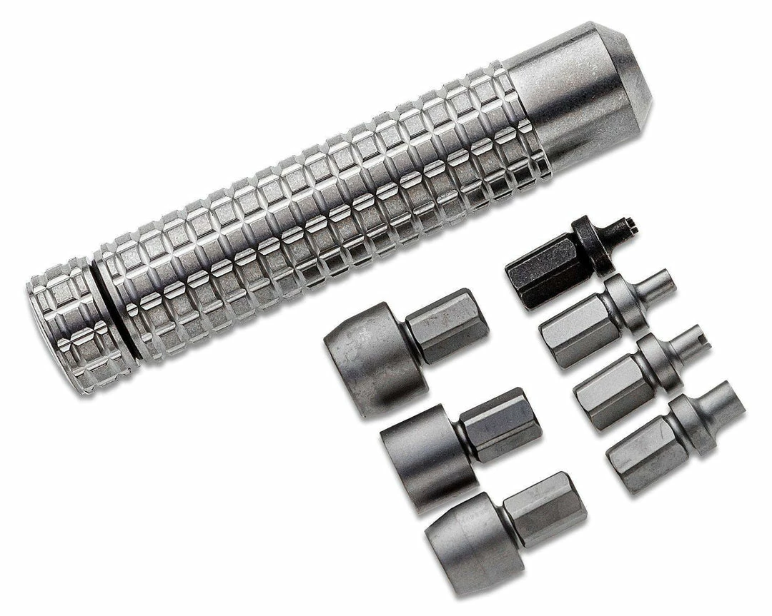 Brand new π All Knife Brands Microtech 98-4 MK Tool Kit With 8 Bits, Satin Stainless Steel β¨ 4 All Knife Brands Microtech 98-4 MK Tool Kit With 8 Bits, Satin Stainless Steel