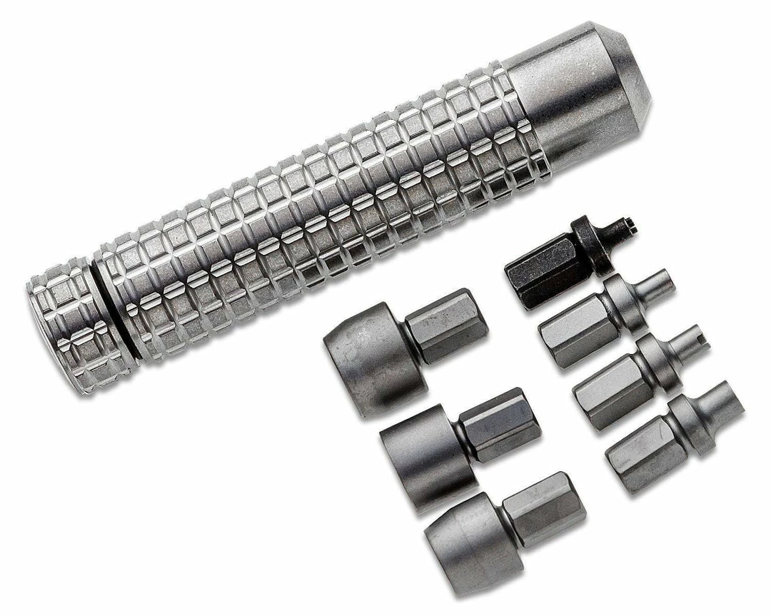 Brand new π All Knife Brands Microtech 98-4 MK Tool Kit With 8 Bits, Satin Stainless Steel β¨ 5 All Knife Brands Microtech 98-4 MK Tool Kit With 8 Bits, Satin Stainless Steel