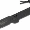 Microtech LUDT Tactical Auto Knife (3.4" Black) 135-1T