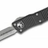 All Knife Brands Microtech Troodon Auto OTF 3.06" Stonewashed D/E 138-10