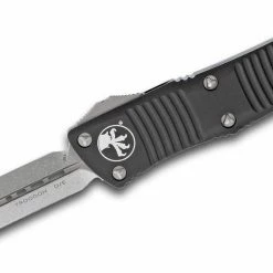 North River Outdoors Sales 22 All Knife Brands Microtech Troodon Auto OTF 3.06" Stonewashed D/E 138-10